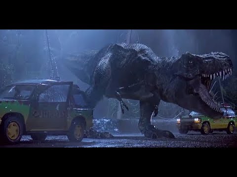 Появление Тираннозавра \ Парк Юрского периода ( Jurassic Park )